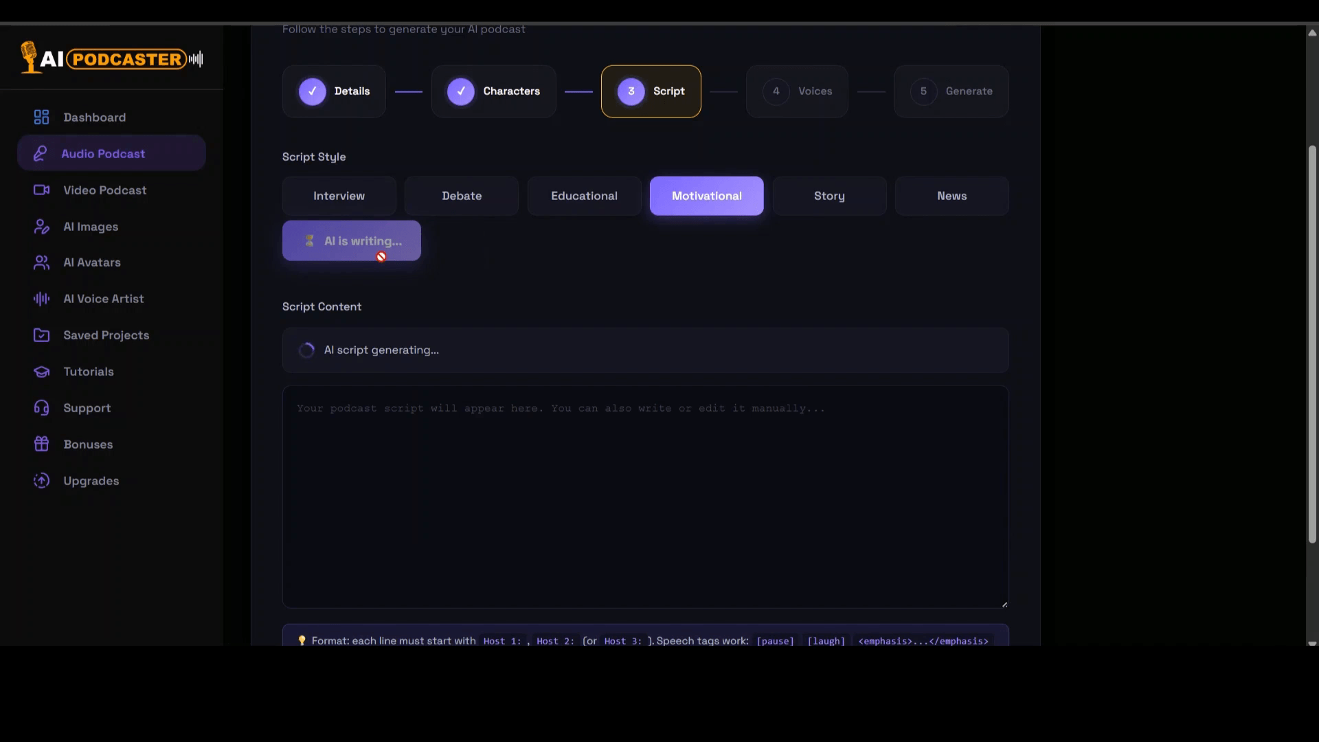 AI-Podcaster-Review-Step-6